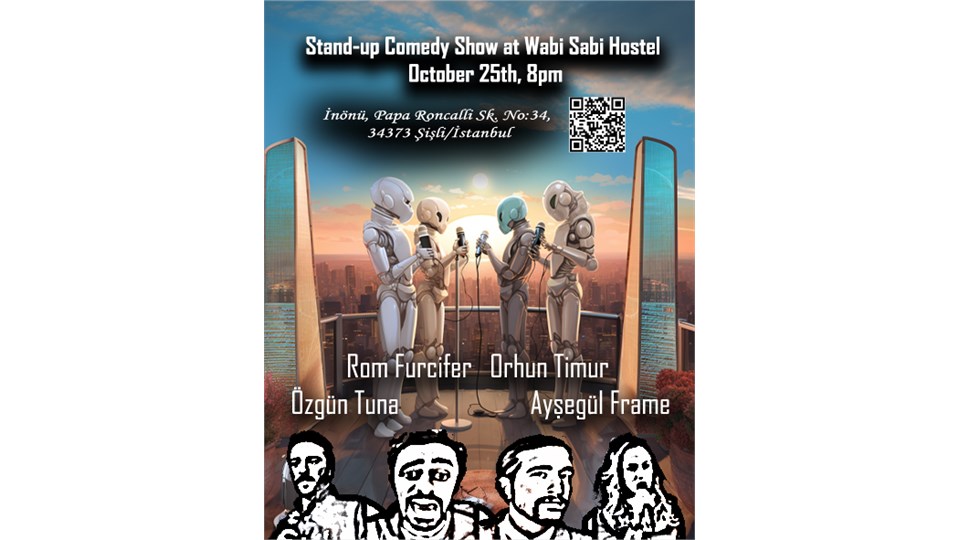 English Stand-up Comedy Show at Wabi Sabi Hotel
