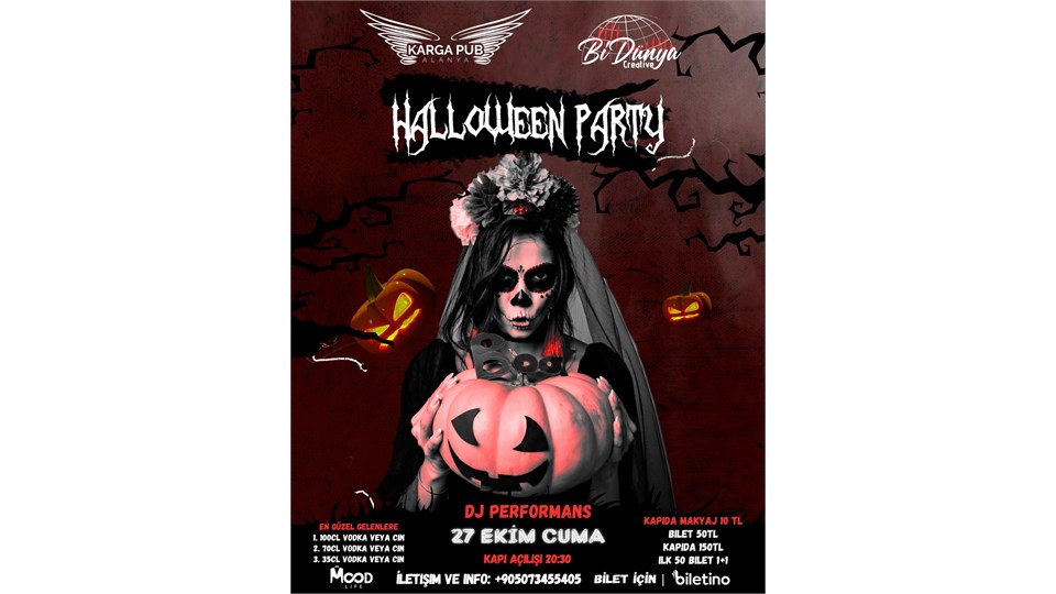 Halloween Party ( Alanya - Karga Pub )