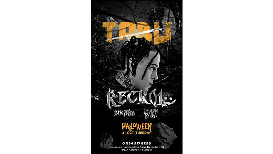 Halloween party+ Reckol Konser