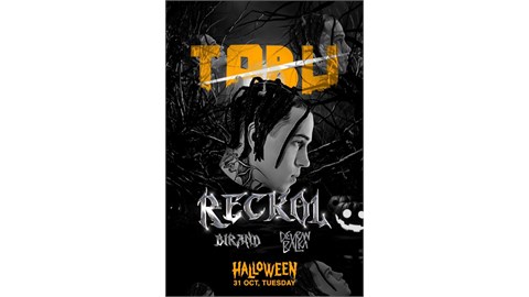 Tabu: Halloween + Reckol Konseri 