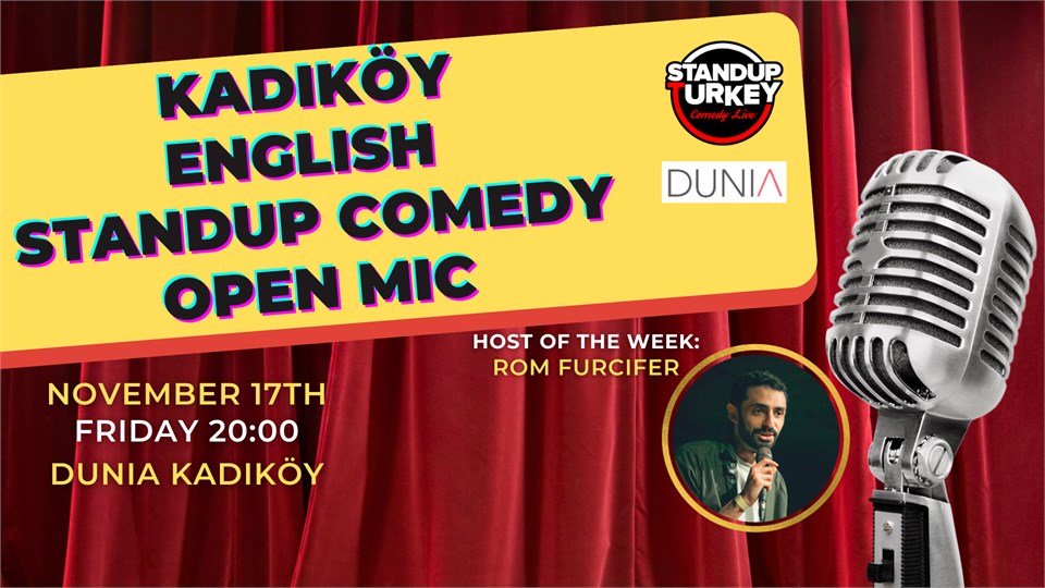 Kadıköy English Stand-up Comedy Open Mic