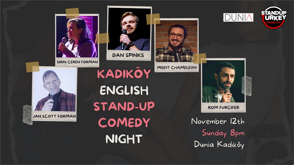 Kadıköy Sunday Night English Stand-up Comedy Show