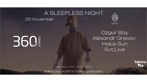 A Sleepless Night at 360 Istanbul