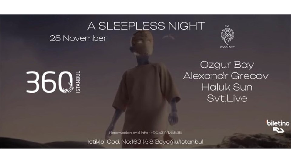 A Sleepless Night at 360 Istanbul