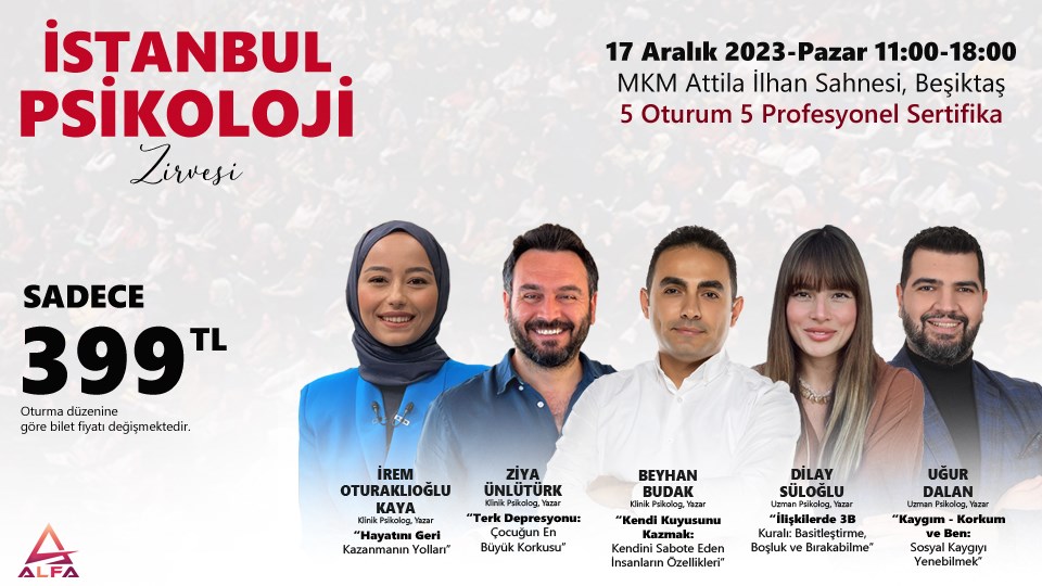 İSTANBUL PSİKOLOJİ ZİRVESİ / 17 Aralık 2023
