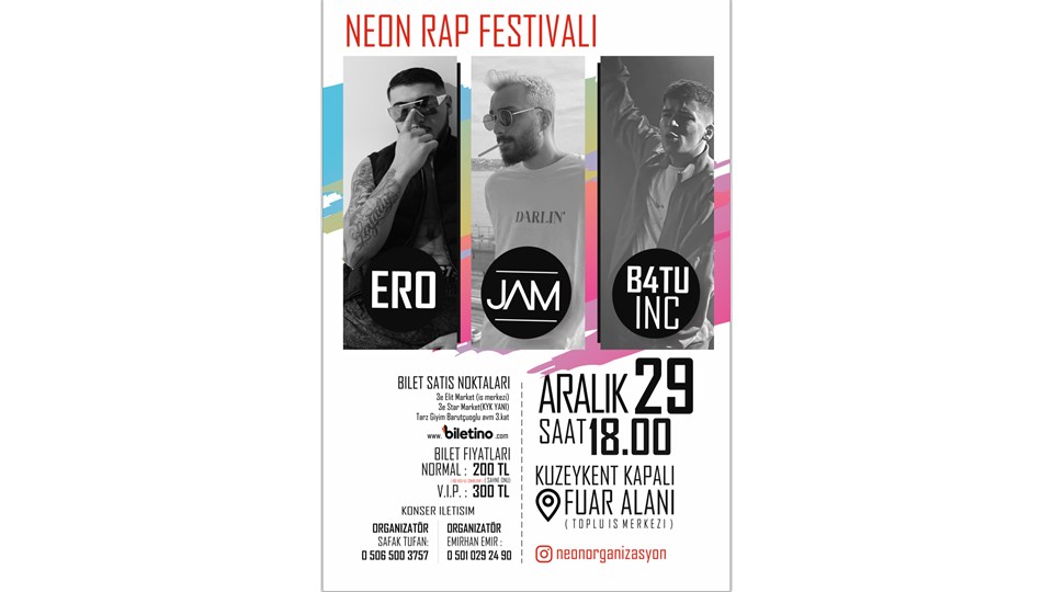 KASTAMONU NEON RAP FEST 29 ARALIK