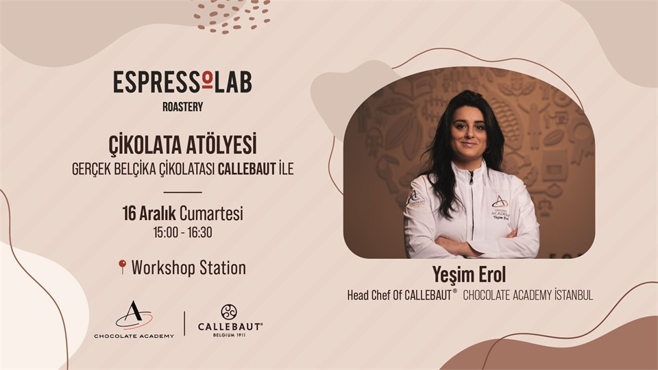 Çikolata Atölyesi- 'Gerçek Belçika Çikolatası Callebaut ile'