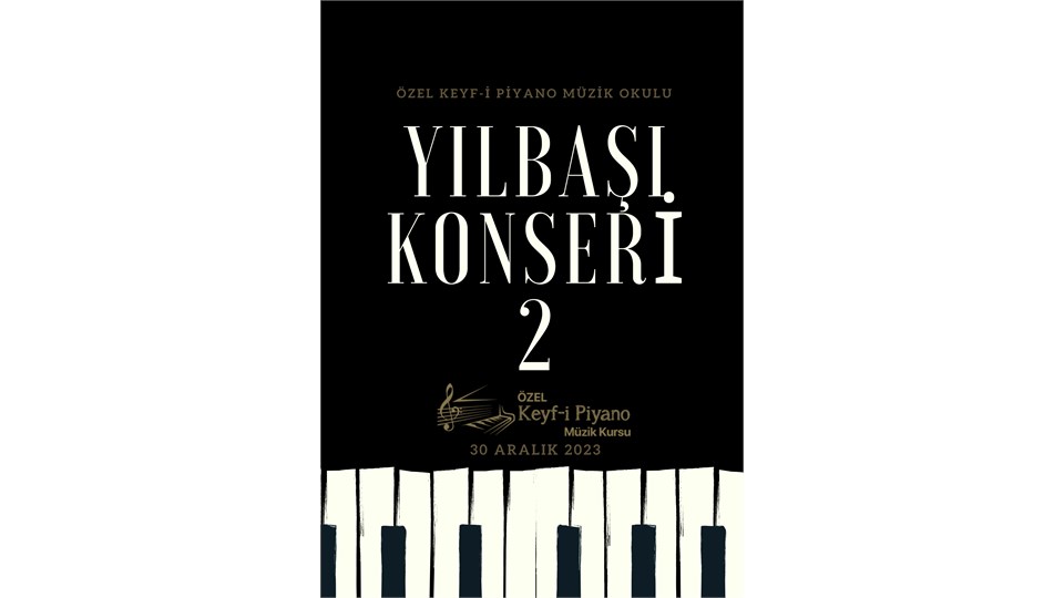 Özel Keyf-i Piyano Müzik Okulu Yılbaşı Konseri Perde 2
