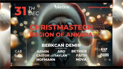 CHRISTMASTECH REGION OF ANKARA ( #santasAnkara #santaStudents)