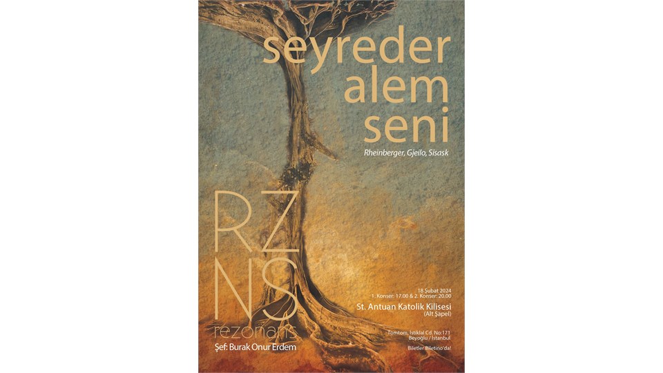 Rezonans: Seyreder Alem Seni | St. Antuan Katolik Kilisesi - 2. Seans 