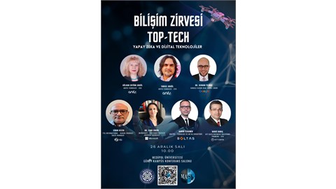 TOP TECH 23' - YAPAY ZEKA VE DİJİTAL TEKNOLOJİLER