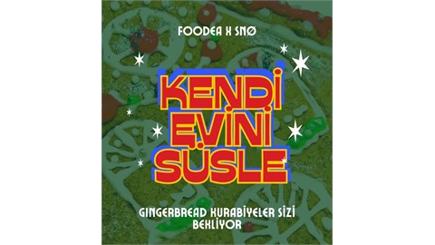 3 Boyutlu Gingerbread Cookie House Workshop