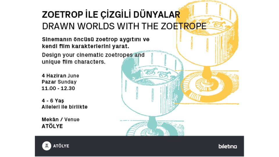 Zoetrop ile Çizgili Dünyalar