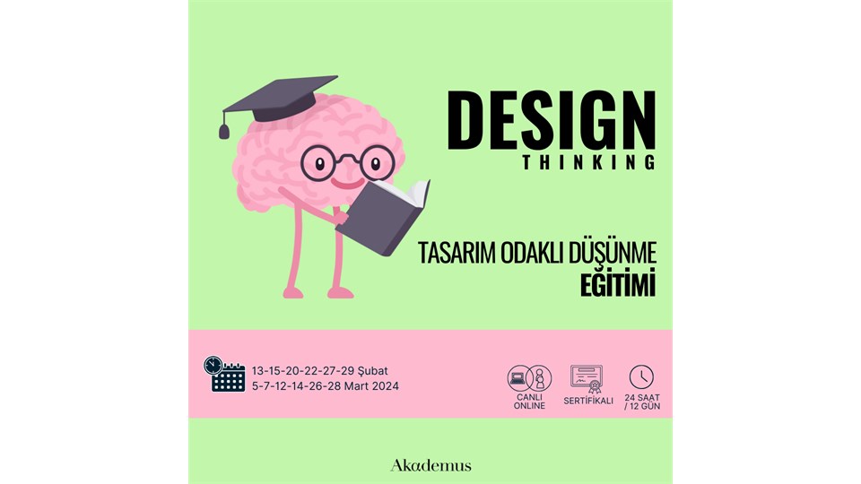 Design Thinking (Tasarım Odaklı Düşünme Eğitimi)