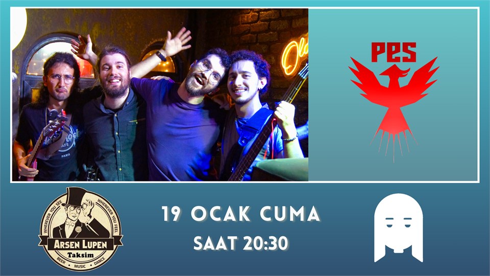 Pes Arsen Lupen Taksim Konseri Ocak 2024