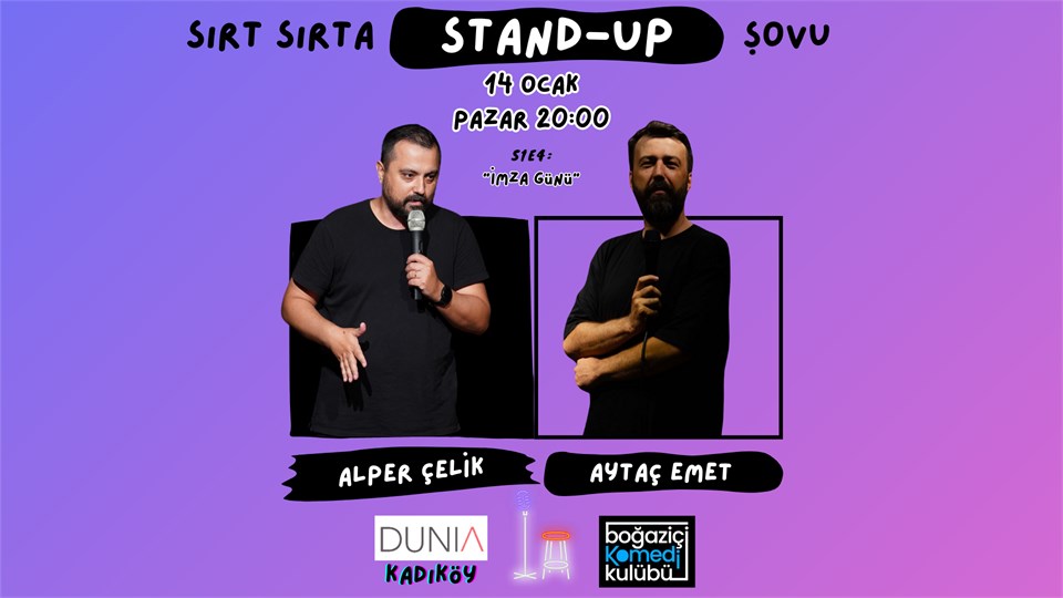 Sırt Sırta Stand-up: Aytaç Emet & Alper Çelik