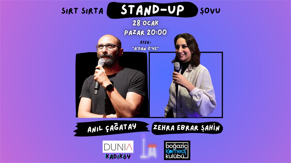 Sırt Sırta Stand-up: Anıl Çağatay & Zehra Ebrar Şahin