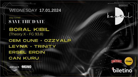 SAVE THE DATE: 17.01.2024 - Wed. - KASTEL | University Party