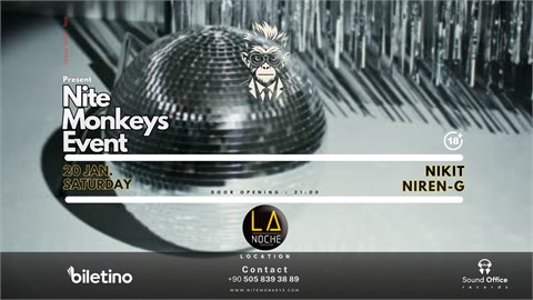 Nite Monkeys Event | La Noche Performance Hall |