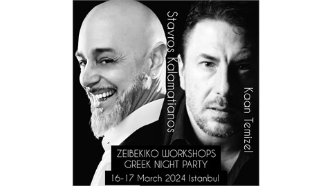 ZEIBEKIKO WORKSHOPS.& GREEK NIGHT PARTY
