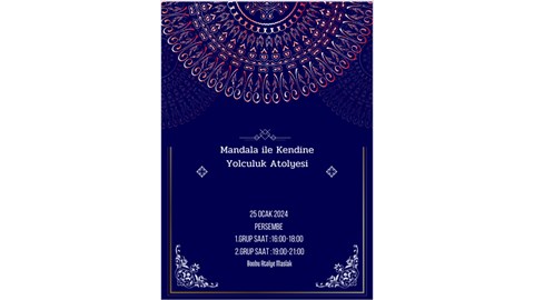 Mandala ile Kendine Yolculuk Atolyesi