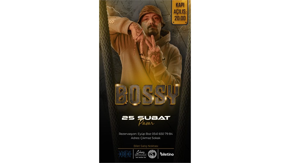 BOSSY KONSERİ