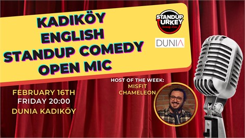 Kadıköy English Stand-up Comedy Open Mic