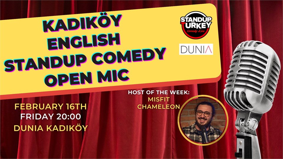 Kadıköy English Stand-up Comedy Open Mic