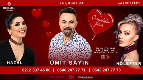 Sevgililer Günü Galası || Gayrettepe Dedeman Hotel