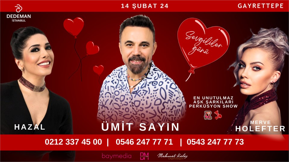 Sevgililer Günü Galası || Gayrettepe Dedeman Hotel