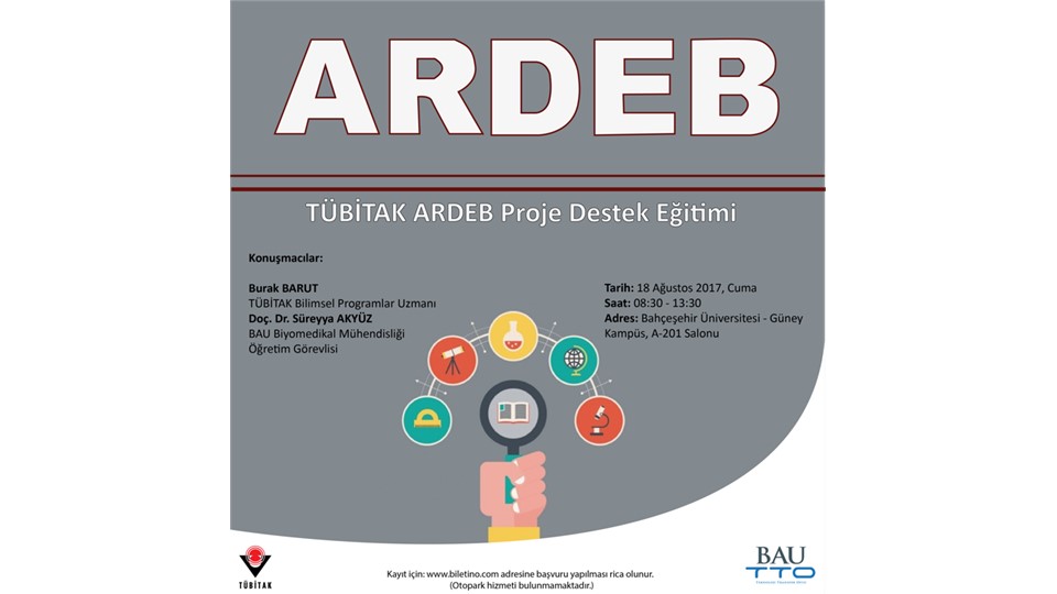 TÜBİTAK ARDEB Proje Destekleri Eğitimi