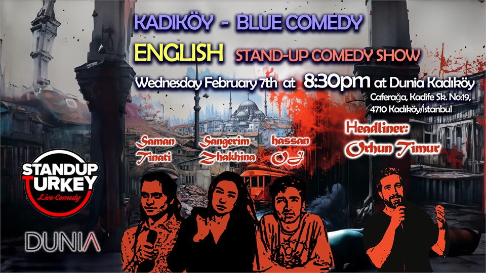Blue Comedy - Kadıköy English Stand-up Show