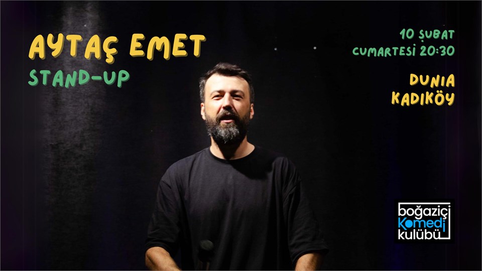 Sadece Konuşuyor - Aytaç Emet Tek Kişilik Stand-up Gösterisi