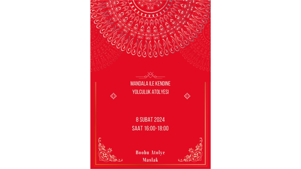 Mandala ile Kendine Yolculuk Atolyesi