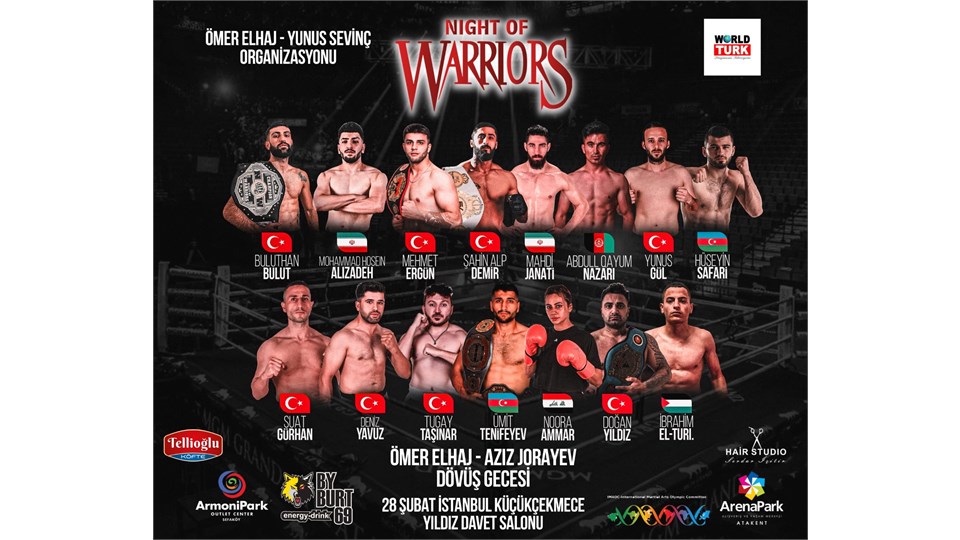 Night Of Warriors Dövüş Gecesi 28 Şubat 