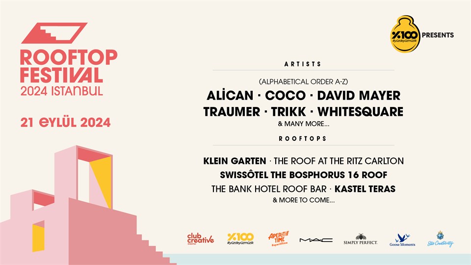 ROOFTOP FESTIVAL ISTANBUL 2024 (10 years celebration)