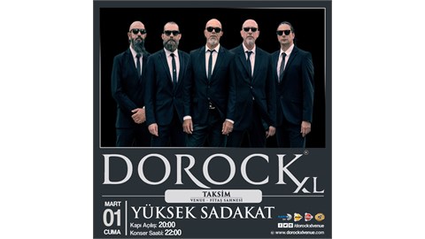 Dorock XL Venue Yüksek Sadakat Konseri