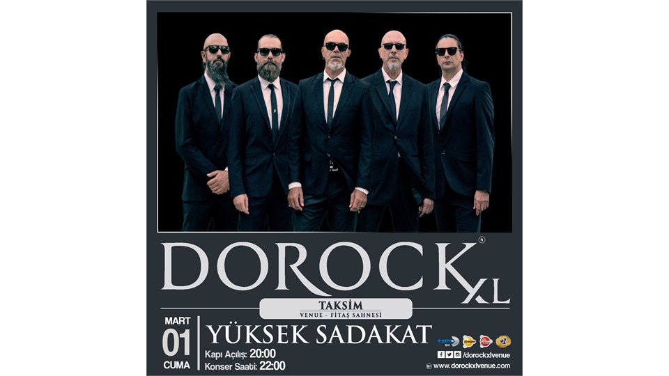 Dorock XL Venue Yüksek Sadakat Konseri