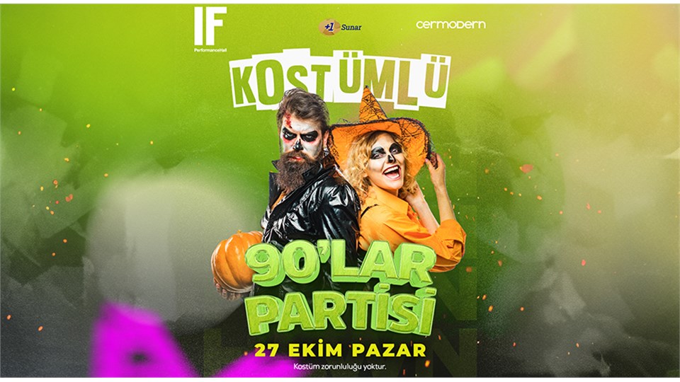 Kostümlü 90'lar Partisi