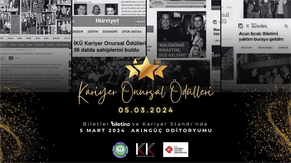 İKÜ Kariyer Onursal Ödül Töreni '24