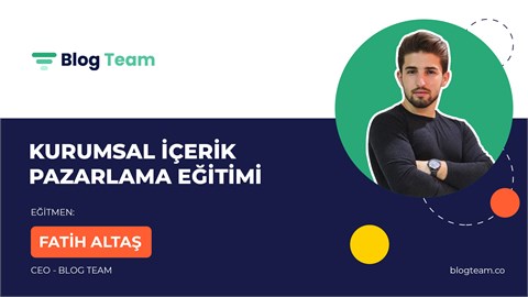 Kurumsal İçerik Pazarlama Eğitimi