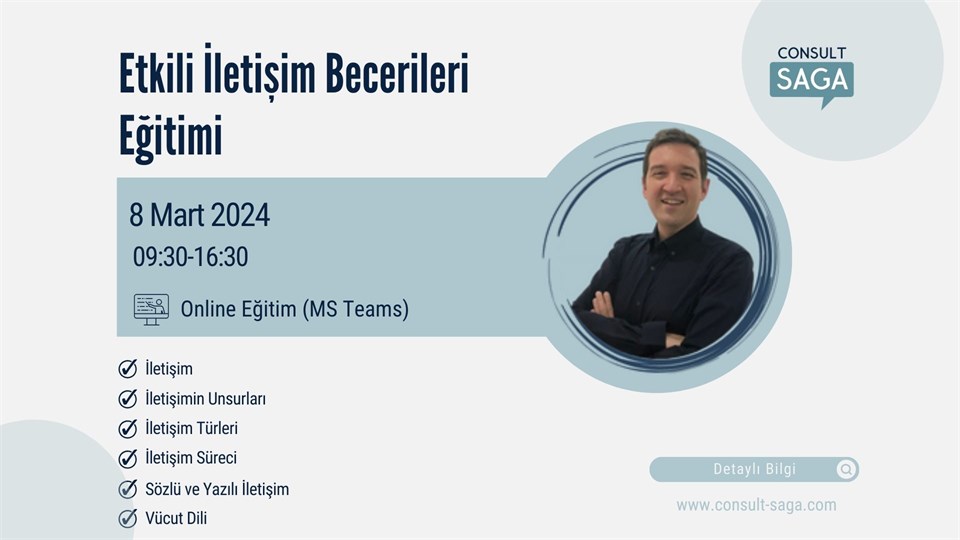 Etkili İletişim Becerileri Eğitimi – 08.03.2024