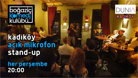 Boğaziçi Komedi Kulübü: Açık Mikrofon Stand-up Gecesi