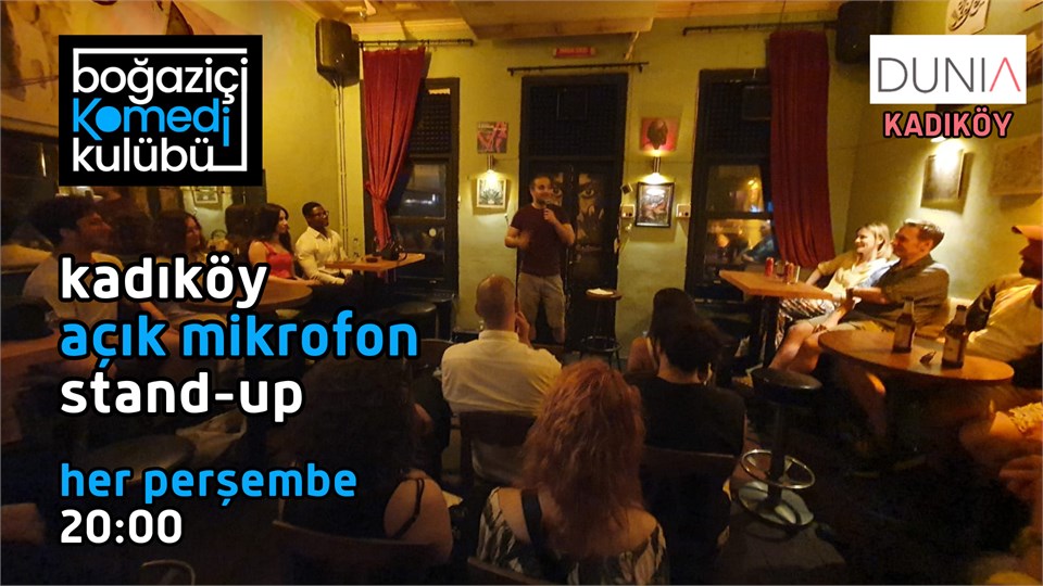 Boğaziçi Komedi Kulübü: Açık Mikrofon Stand-up Gecesi