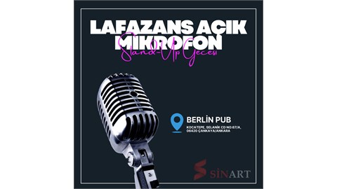 LAFAZANS AÇIK MİKROFON STAND UP