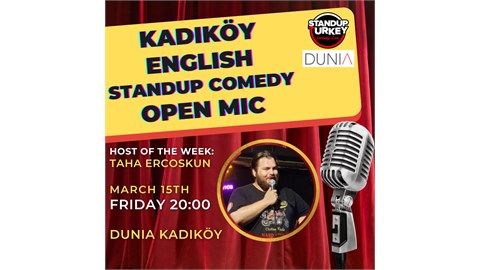 Kadıköy English Stand-up Comedy Open Mic