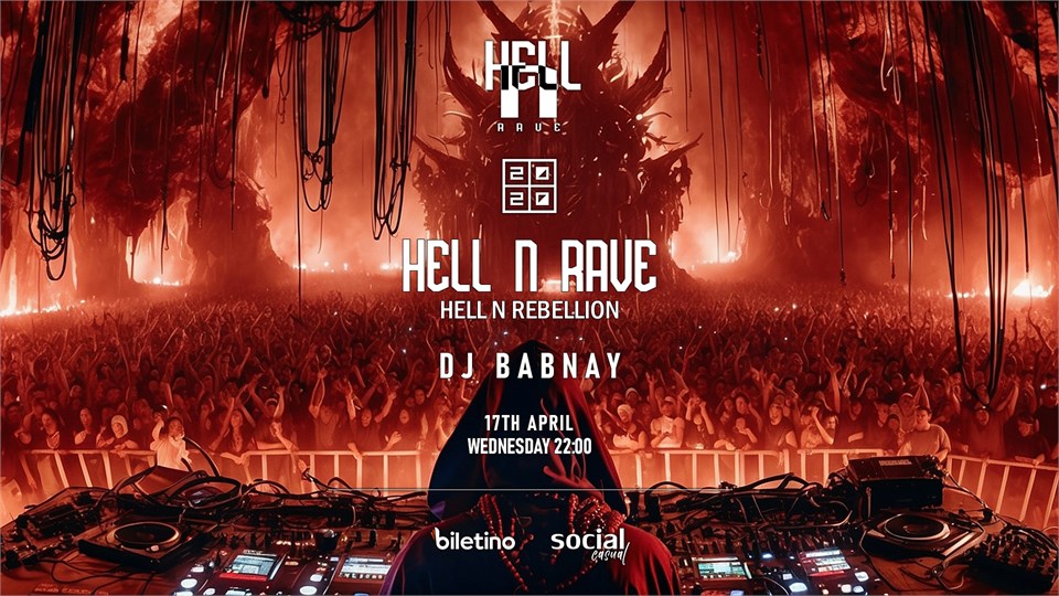 Hell n Rebellion Eskişehir Hard Techno Rave Party