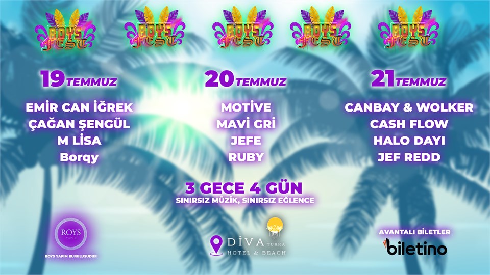 Roys Fest Arsuz 