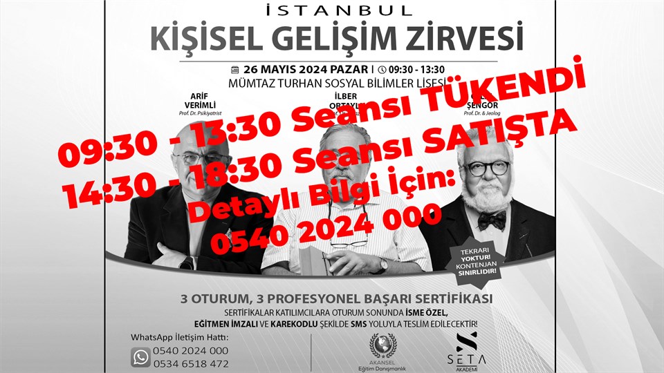 İSTANBUL Kişisel Gelişim Zirvesi
