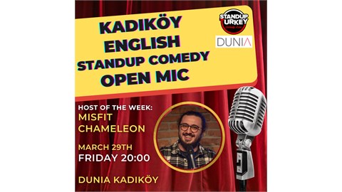 Kadıköy English Stand-up Comedy Open Mic
